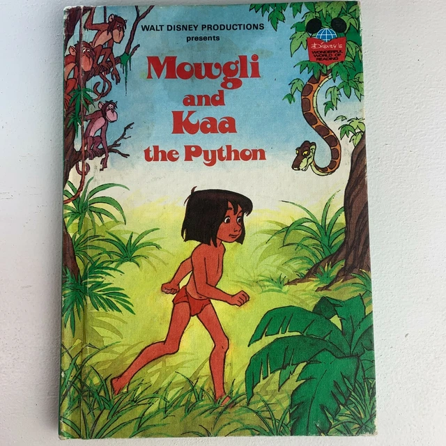 WALT DISNEY PRODUCTIONS presents Mowgli and Kaa the python Disney $9.34 ...