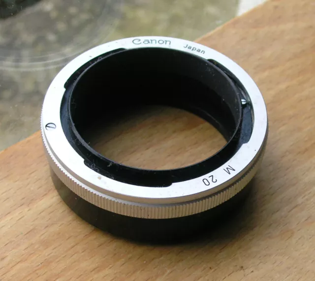 orginal Canon FL FD   plain manual 20mm extension tube m20