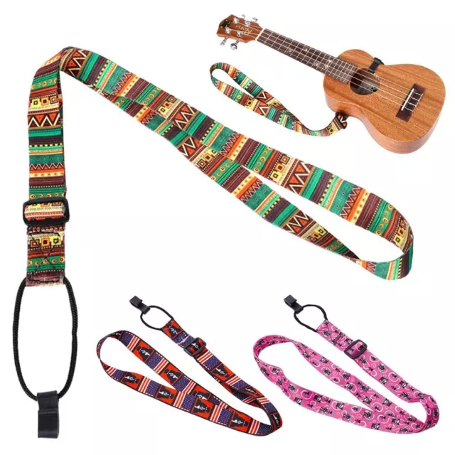 Ethnic Style Guitar Strap Adjustable Guitar Accessories Ukulele Strap Guitar