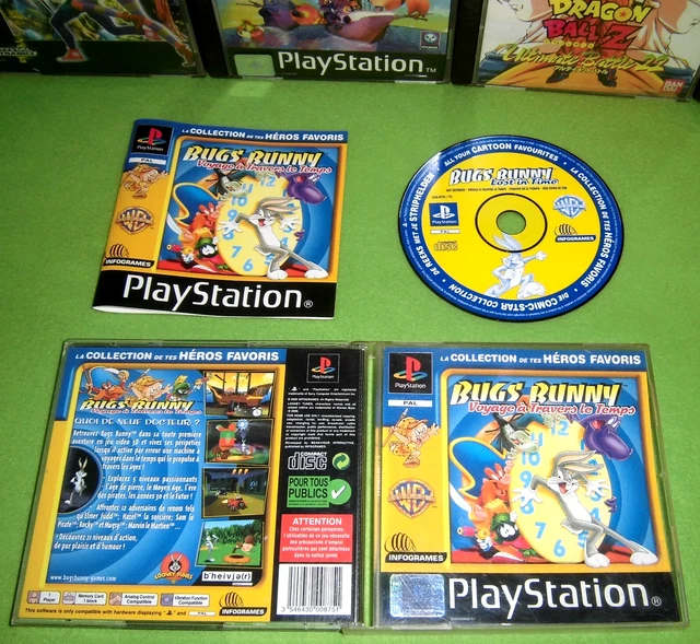 Jeu PC Bugs Bunny Voyage À Travers Le Temps - Infogrames - Complet FR - Bon état