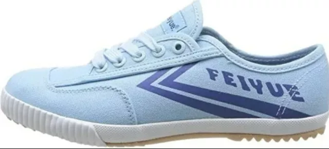 FEIYUE FE LO  Plain Canvas Women Style F20035W-Powder Blue/Royal-GumSize 7c.1062