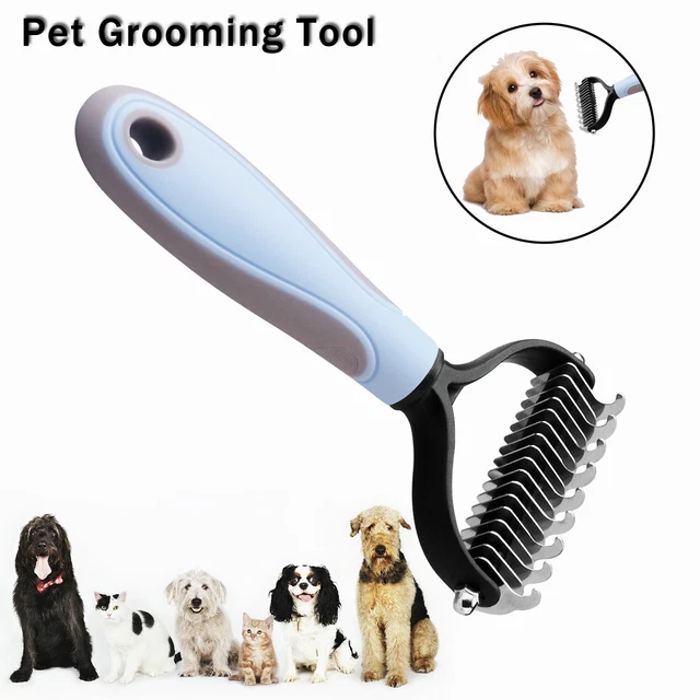Large Grooming Brush For Pet Dog Cat Deshedding Tool Rake Comb Fur Remover USA