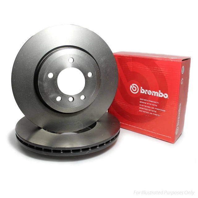 BREMBO Set Freni Dischi Pieno Posteriore Pastiglie Per Nissan Juke F15 - Foto 11