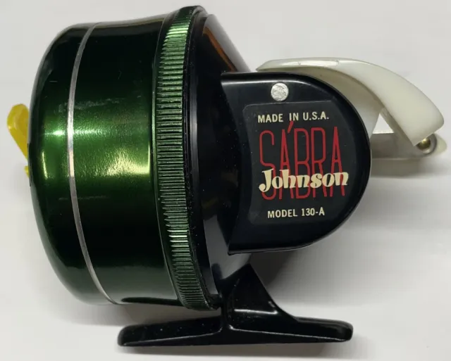 Vintage Johnson Century Model 100B Closed Face Spincast Reel - Made in  U.S.A.