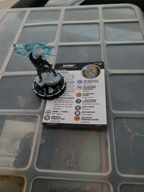 HEROCLIX ULTRON #053a SR EMPYRE AVENGERS FANTASTIC FOUR SUPER RARE MARVEL
