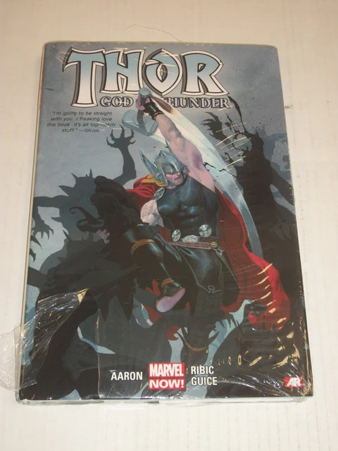 THOR: GOD OF THUNDER DELUXE EDITION Vol. 1 (2014) Jason Aaron, Esad Ribic, NEW