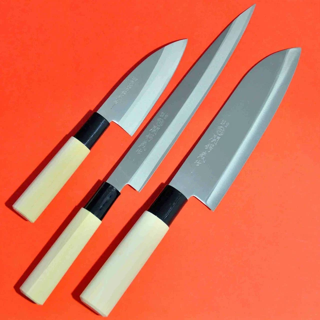 Couteau De Chef Japonais Vintage – Hocho – Cassé / Endommagé – Pour Restauration