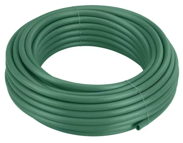 Gaine Tube PVC Flexible Diamètre Interne 6mm Vert pour Protection Cables