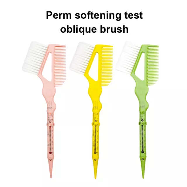 Hair Dyeing Brush Comb Double-Sided Softening Test Comb Hair Color Brush
