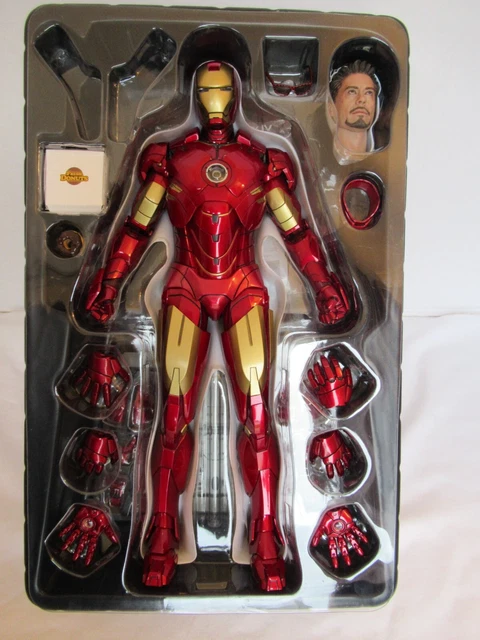 HOT TOYS MMS123 Iron Man 2 Iron Man Mk 4 Pre Owned 130.00