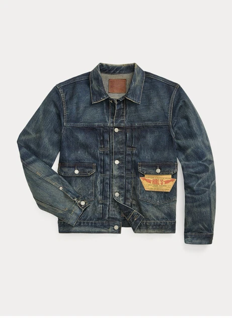 ジャケット・アウター RRL  2ndTYPE cinch back denim jacket RRL 2ndTYPE cinch back denim jacket