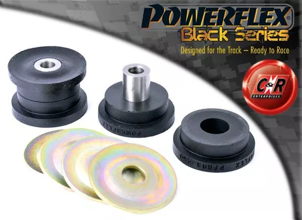 Powerflex Black Arrière Faisceau Bagues de Support Pour VW Golf Mk2 4wd (85-92)