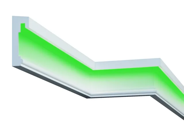 2 Metri Barra Facciata LED Illuminazione Indiretta Antiurto 75x210mm MC309