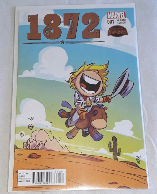 1872 #1 ( Marvel Comics 2015- Secret Wars ) Skottie Young Variant Cover - NM/NM+