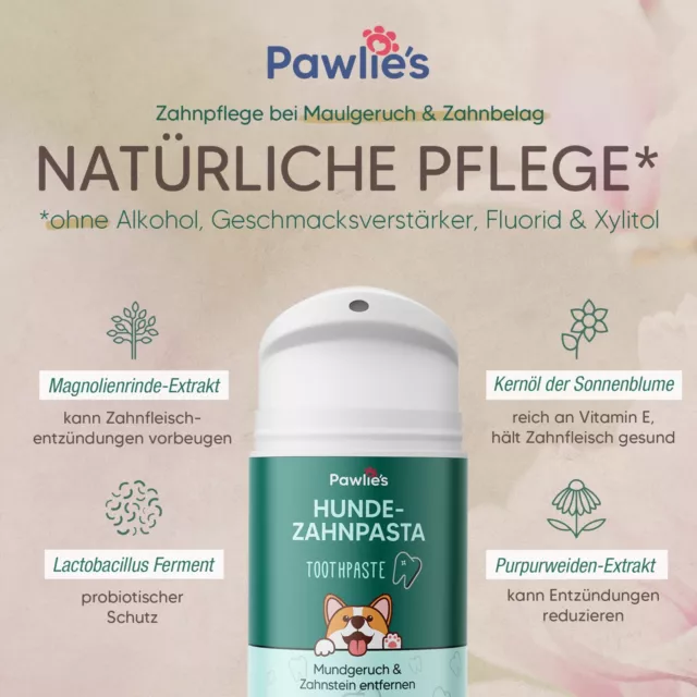 Pawlie's Hundezahnpasta - Natürliche Zahnpflege für Hunde 3