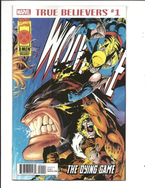 True Believers: Wolverine - The Dying Game # 1 (July 2018) Nm New