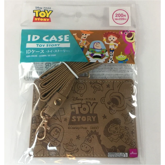 DAISO DISNEY PIXAR Toy Story ID Case with Lanyard New Made in Japan 3.