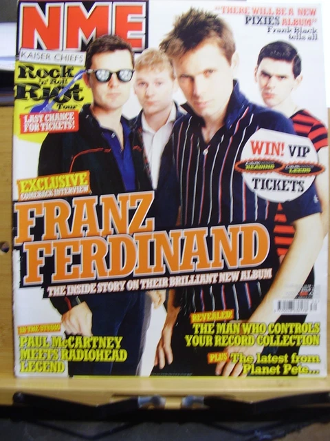 MUSIC MAGAZINE NME New Musical Express July 2005 Franz Ferdinand Kaiser ...