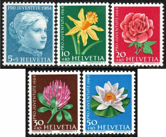 Schweiz MiNr.: 803 / 807 ** Pro Juventute postfrisch