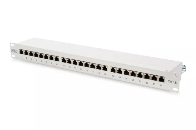 CAT6 ClassE Patchpanel / Patchfeld 24Port DIGITUS® Professional DN-91624S  NEU !