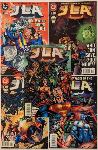 JLA (1997-2004) and Justice League (Vol. 1 - 1988) DC Choose Your Issue Bin