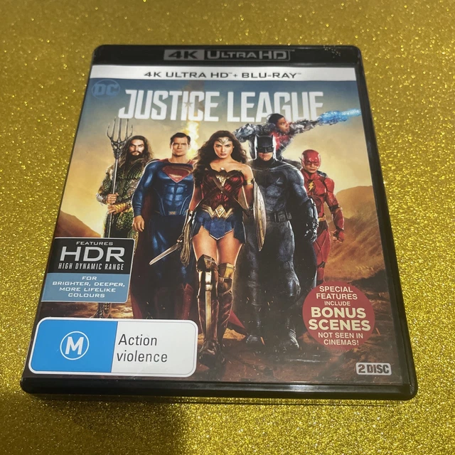 JUSTICE LEAGUE - Movie Collection 4K Ultra HD Blu Ray Region B $12.95 ...