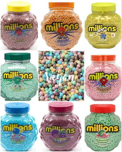 Millions Pick N Mix Sweets Chews Retro Party Wedding Favours Candy Buffet Treat