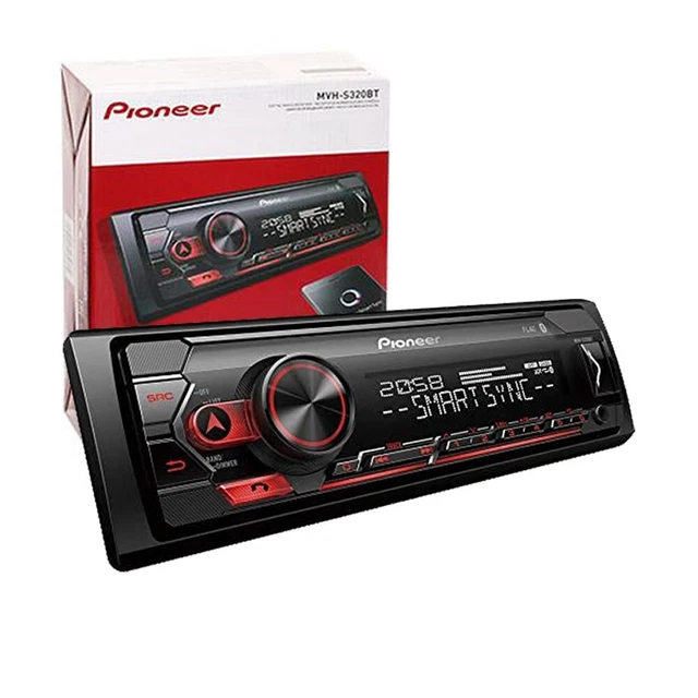 CAR RADIO PIONEER MVHS320BT 1DIN Bluetooth MP3 USB Compatible Avec