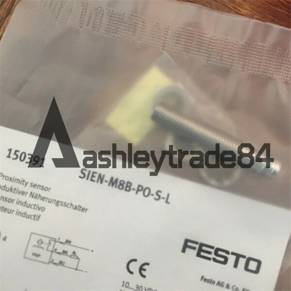 1PCS Neu FESTO Induktive Sensor SIEN-M8B-PO-S-L 150391