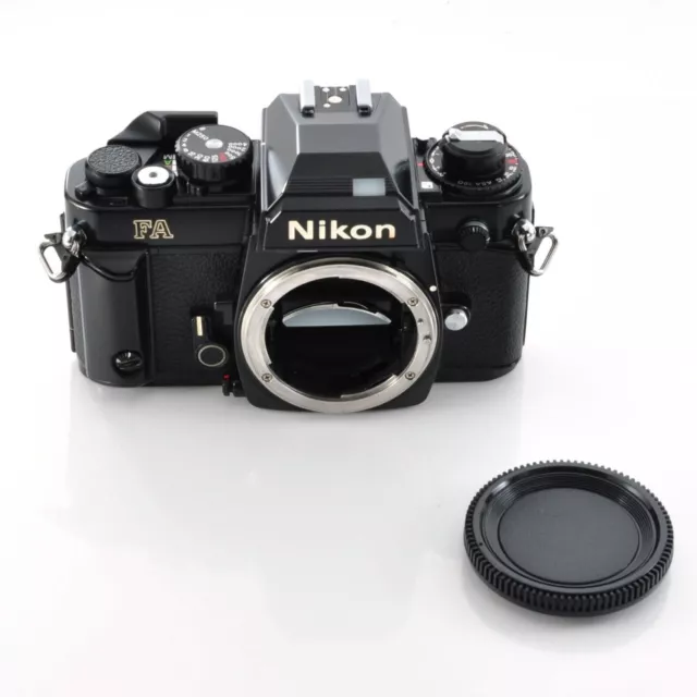 Nikon FA 35 mm SLR Film Camera Body Noir Testé à partir du Japon [Proche de... 2