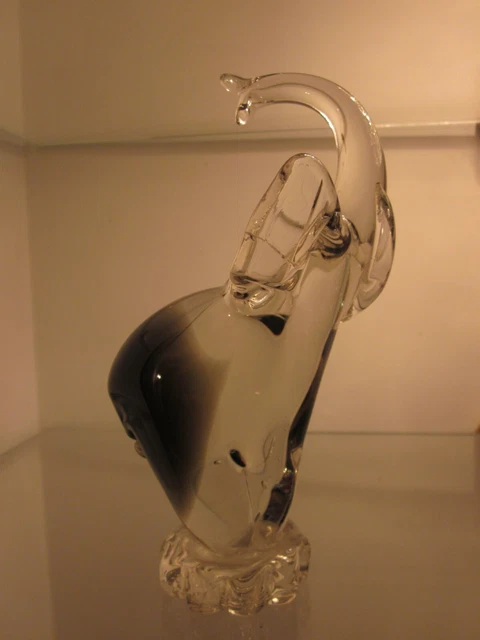 Bellissimo elefante vintage vetro Murano