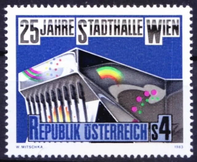 Austria 1983 MNH, 25th Anniversary of Vienna Civic Centre