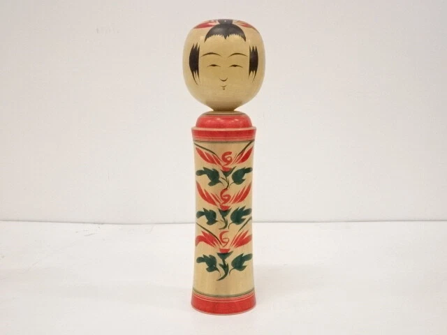 43909# TRADITIONAL JAPANESE CRAFT / KOKESHI DOLL (30.6 cm)/ ARTISAN WORK