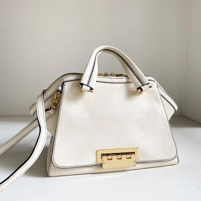 Zac Zac Posen White Top Handle Bag