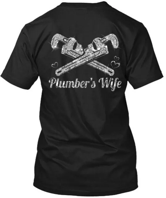 Plumbers Wife New Year Special T-Shirt Made in the USA Size S to 5XL