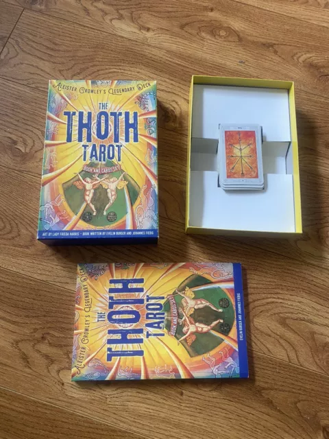 The Thoth Tarot Book and Cards Set : Aleister Crowley's Legendary Deck by...