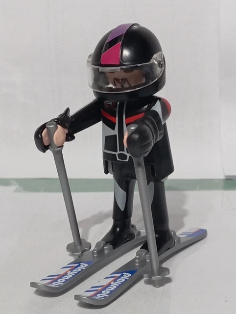 PLAYMOBIL 3561 Vintage - Sports D'hiver Avec Skieurs, Luges Et Boîte D'origine (1978)