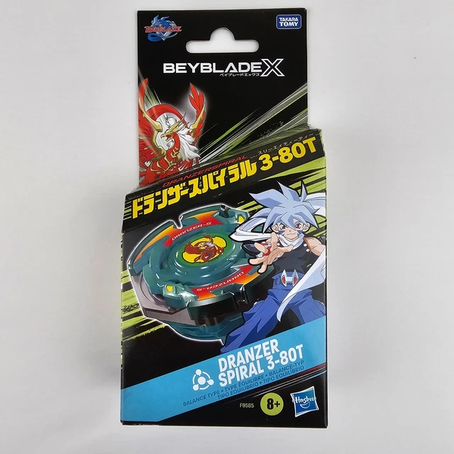 Beyblade X Toupie BX-00 Dranzer Spiral 3-80 &ndash; Nuovo Di Zecca Rapidity