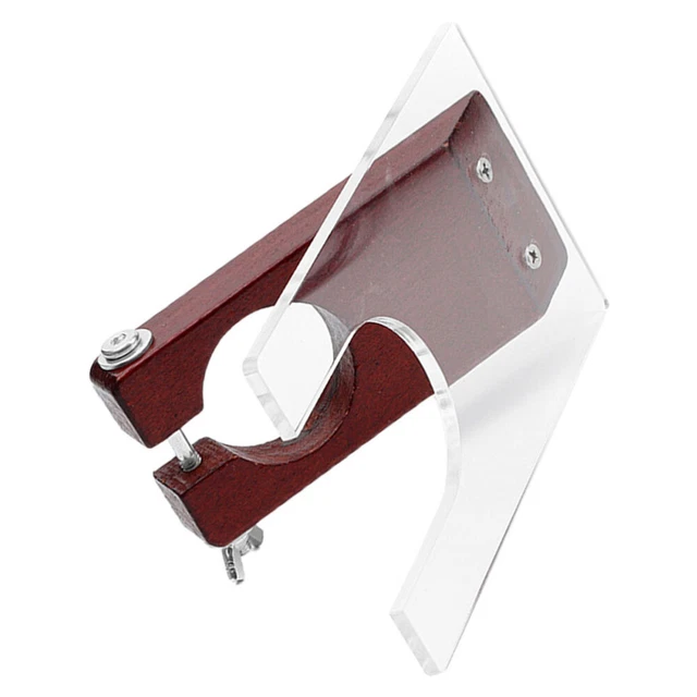 Electric Trimmer Shear Bracket – Acrylic & Solid Wood Carpet Shear Guide Stand, Handmade Tufting Trimmer Holder For Carpet And Wool