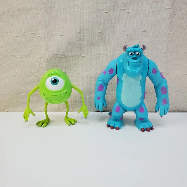DISNEY PIXAR MONSTERS Inc Mike And Sully Action Figures. Spin Master £