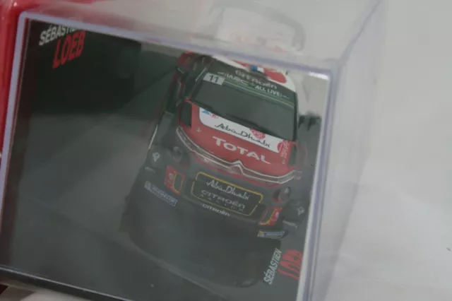 Citroën C3 WRC "Tour de Corse" Sébastien Loeb de 2018 - Modèle au 1/43e 2