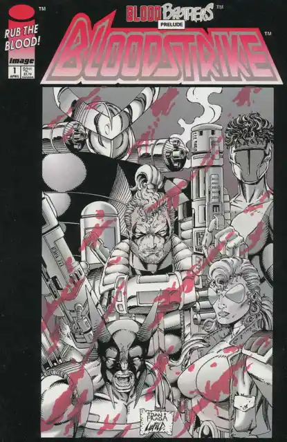 Bloodstrike #1 Image Comics April Apr 1993 (VFNM)