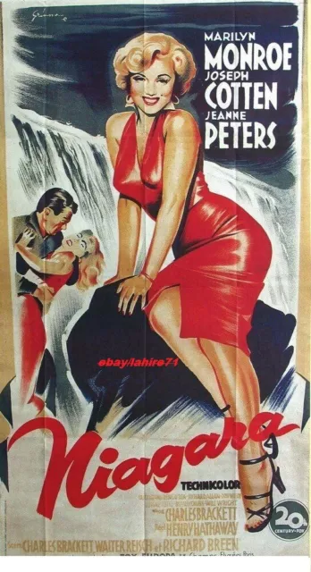 marilyn monroe NIAGARA ! affiche cinema 160x85cm Henry Hathaway