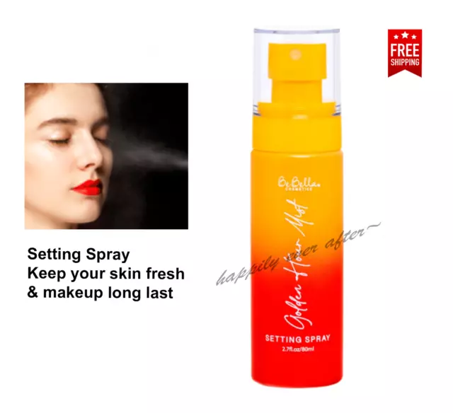 Be Bella GOLDEN HOUR MIST Makeup Setting Spray, During or After Makeup Spray
