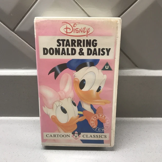 DISNEY STARRING DONALD & Daisy Duck - Special Edition - PAL VHS Video ...