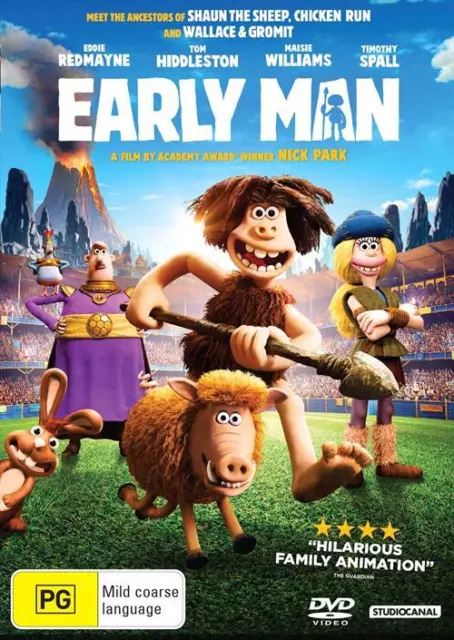 Early Man New & Sealed Region 4 (DVD, 2018)
