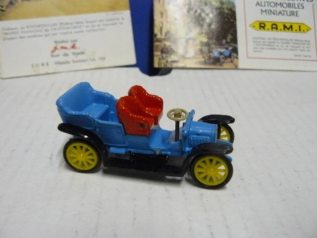 Voiture miniature RAMI – Peugeot Coupé 1898 – J.M.K – 1/43 - Collection