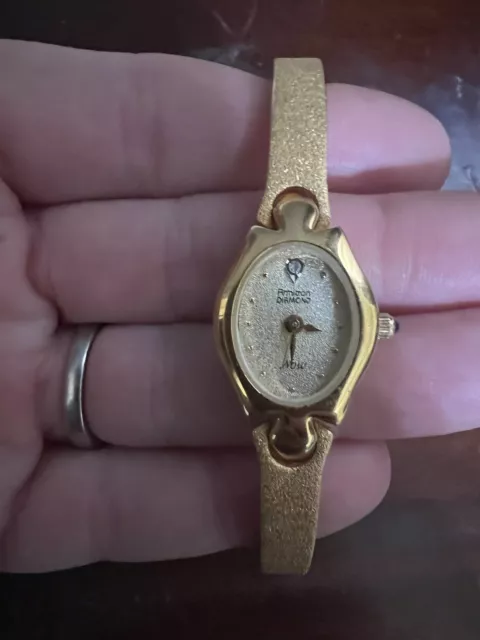 Armitron Diamond Now Vintage Women’s Watch Gold