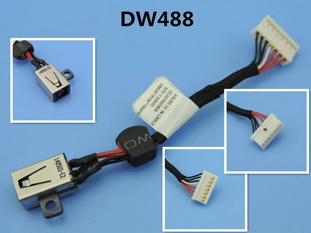 Cable De Puerto De Carga De Alimentación, Conector Dc In, Para HP