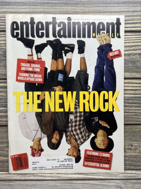 Vintage Entertainment Weekly Magazine August 21, 1992 Red Hot Chili Peppers